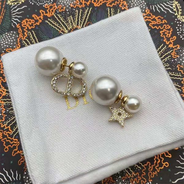 star earrings with diamond size pearl earrings irregular temperament earrings 925 silver needle, Golden
star earrings with diamond size pearl earrings irregular temperament earrings 925 silver needle, Golden