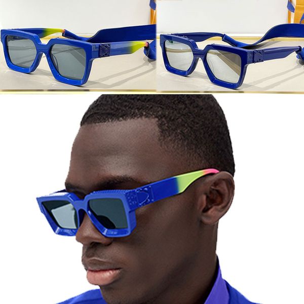 millionaire sunglasses 96006 mens classic catwalk style blue frame summer travel driving uv400 anti-uv400 men's designer with original, White;black
millionaire sunglasses 96006 mens classic catwalk style blue frame summer travel driving uv400 anti-uv400 men's designer with original, White;black