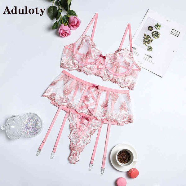 nxy set new fashion perspective mesh gauze women' erotic underwear exquisite embroidery flower temptation lingerie 3 pc 0216, Red;black
nxy set new fashion perspective mesh gauze women' erotic underwear exquisite embroidery flower temptation lingerie 3 pc 0216, Red;black