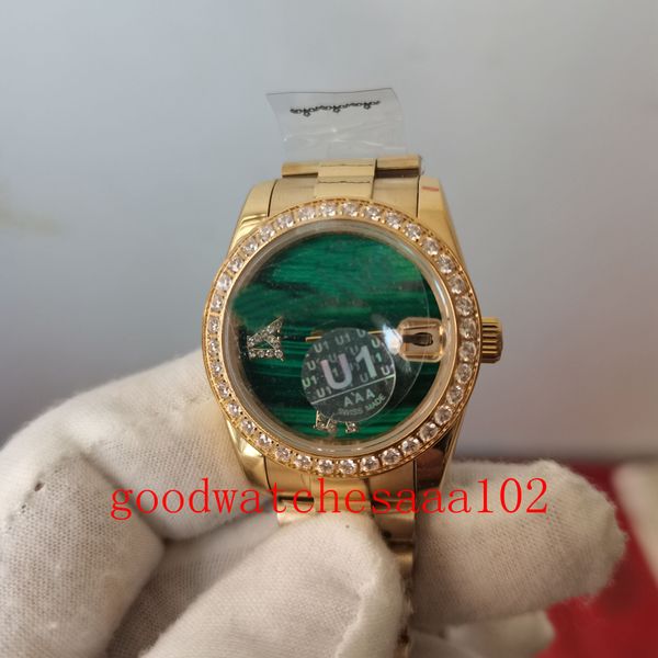 u1 factory ladies watch fashion watches 126281 178274 green dial full diamond 31mm eta 2813 movement classic series automatic women's w, Slivery;brown
u1 factory ladies watch fashion watches 126281 178274 green dial full diamond 31mm eta 2813 movement classic series automatic women's w, Slivery;brown