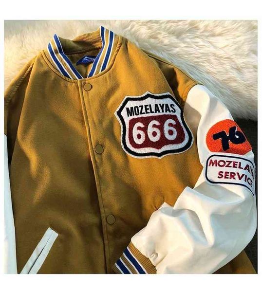2021 men's jacket y2k fall and winter new fashion trendy br baseball uniform women's delivery, Black;brown
2021 men's jacket y2k fall and winter new fashion trendy br baseball uniform women's delivery, Black;brown