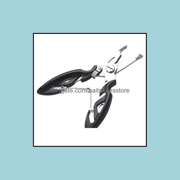 fishing accessories sports outdoors infof stainless steel pliers mti-function scissor hook remover fish line cutter carp tackle drop deliv