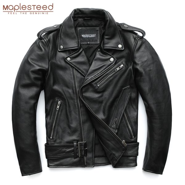 maplesteed classical motorcycle jackets men leather 100 natural cowhide thick moto winter sleeve 61 67cm 6xl m192 220715, Black
maplesteed classical motorcycle jackets men leather 100 natural cowhide thick moto winter sleeve 61 67cm 6xl m192 220715, Black