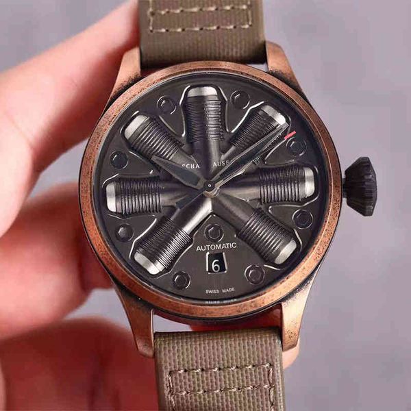 wanjia bronze pilot series men's fully automatic mechanical watch antique 46mm large dial, Slivery;brown
wanjia bronze pilot series men's fully automatic mechanical watch antique 46mm large dial, Slivery;brown