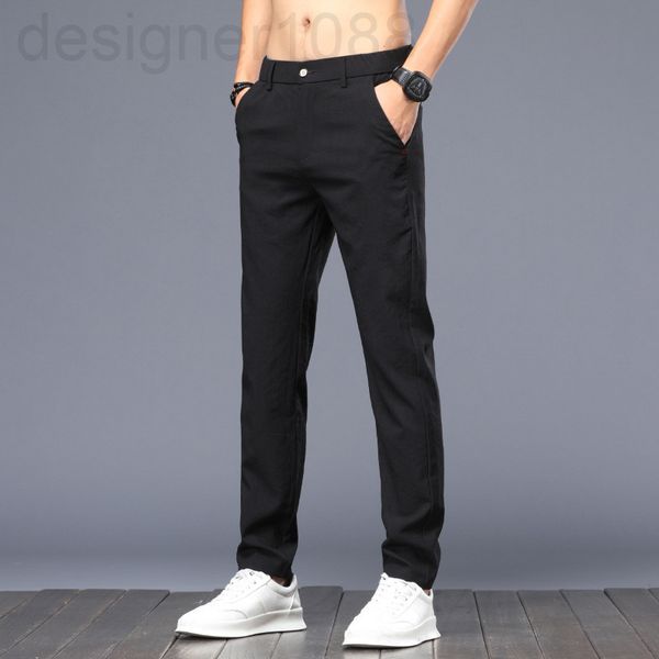 men's pants designer 2022 summer thin ice silk casual pants men's fashion elastic slim straight korean youth men ewkx, Black
men's pants designer 2022 summer thin ice silk casual pants men's fashion elastic slim straight korean youth men ewkx, Black