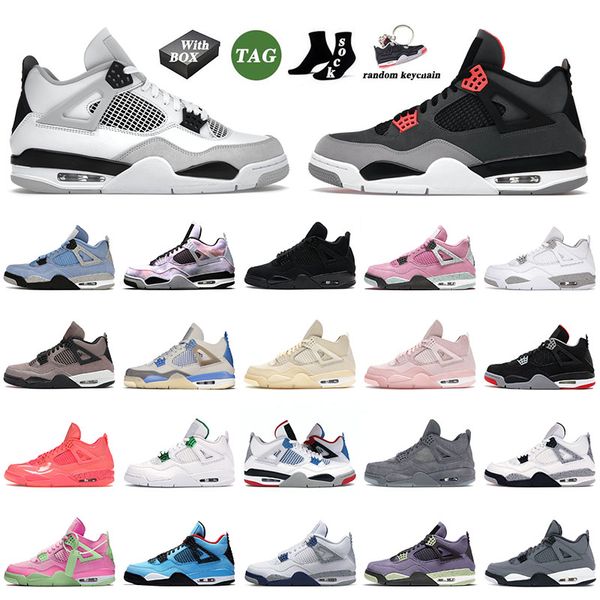 with box og jumpman 4s iv mens basketball shoes military black infrared taupe haze blue thunder black cat men women jorden seafoam sneakers
with box og jumpman 4s iv mens basketball shoes military black infrared taupe haze blue thunder black cat men women jorden seafoam sneakers