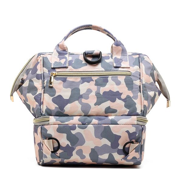 designer mommy bag multi-colors double layer storage insulation backpack with multi-role and large capacity
designer mommy bag multi-colors double layer storage insulation backpack with multi-role and large capacity