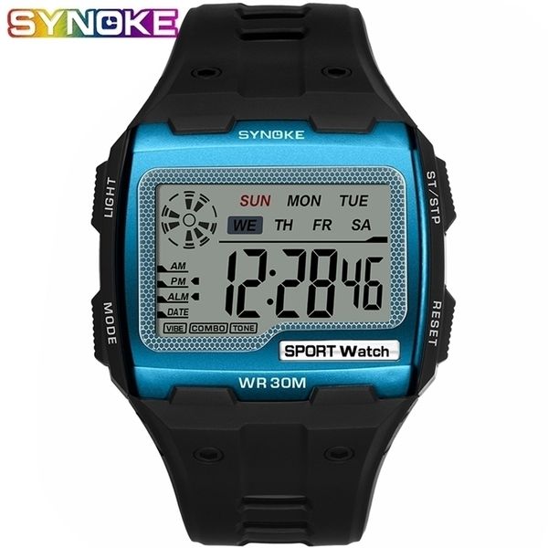 synoke mens square digital watch luminous multifunctional big dial sports waterproof man watch led display digital wristwatch 220530, Slivery;brown
synoke mens square digital watch luminous multifunctional big dial sports waterproof man watch led display digital wristwatch 220530, Slivery;brown