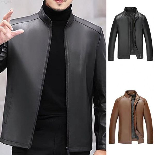 simple casual lapel pure color outwear autumn winter jacket solid color for daily wear t220716, Black;brown
simple casual lapel pure color outwear autumn winter jacket solid color for daily wear t220716, Black;brown