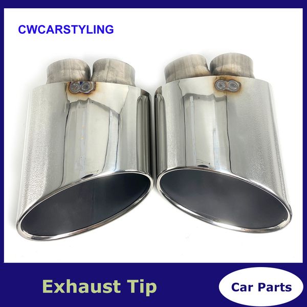 1 pair exhaust muffler tip for audi rs3 rs4 rs5 rs6 double inner stainless steel car muffler tip
1 pair exhaust muffler tip for audi rs3 rs4 rs5 rs6 double inner stainless steel car muffler tip
