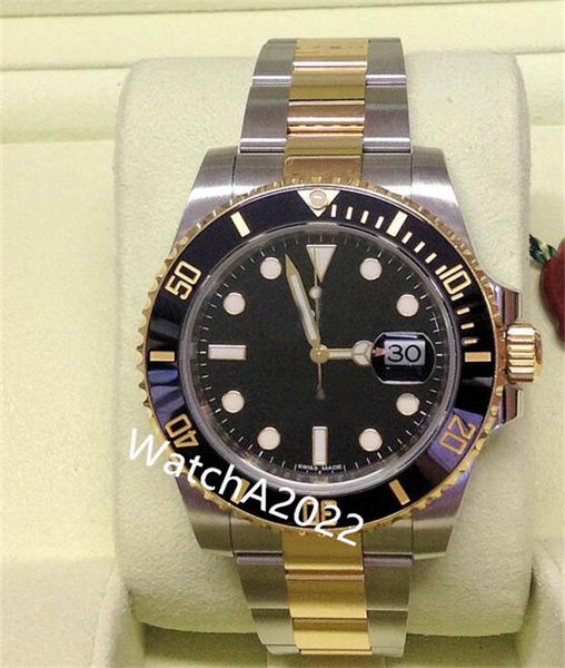 bp factory luxury watches date 116613ln bi/colour black ceramic bezel stainless steel mechanical 2813 movement automatic men watch, Slivery;brown
bp factory luxury watches date 116613ln bi/colour black ceramic bezel stainless steel mechanical 2813 movement automatic men watch, Slivery;brown
