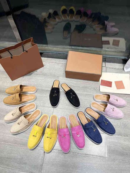 dress shoes lp one foot flat casual baotou half slippers women wear fashion sandals muller lazy shoes trend, Black
dress shoes lp one foot flat casual baotou half slippers women wear fashion sandals muller lazy shoes trend, Black