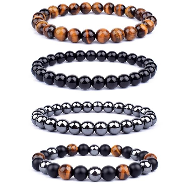 natural bracelet 8mm tiger's eye beaded strands bracelet bangle for diy jewelry women and men present amulet accessories, Black
natural bracelet 8mm tiger's eye beaded strands bracelet bangle for diy jewelry women and men present amulet accessories, Black