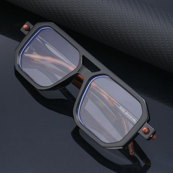 2022 vintage oblong pilot sunglasses octagonal flat frame fashion men and women sun glasses, White;black
2022 vintage oblong pilot sunglasses octagonal flat frame fashion men and women sun glasses, White;black