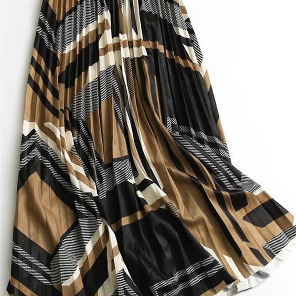 tigena y2k midi long pleated skirt for women geometric print a line elastic high waist mid-length female ladies 220317, Black
tigena y2k midi long pleated skirt for women geometric print a line elastic high waist mid-length female ladies 220317, Black