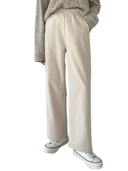 dazy high waist slant pockets tweed pants 99xw#, Black;white 
dazy high waist slant pockets tweed pants 99xw#, Black;white