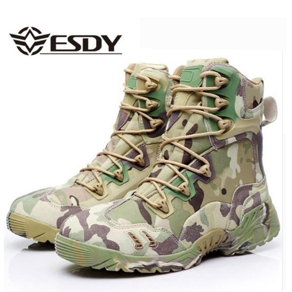 men tactical amry boots camouflage military mens safety shoes high breathable desert footwear mens combat boots 210315, Black;brown
men tactical amry boots camouflage military mens safety shoes high breathable desert footwear mens combat boots 210315, Black;brown