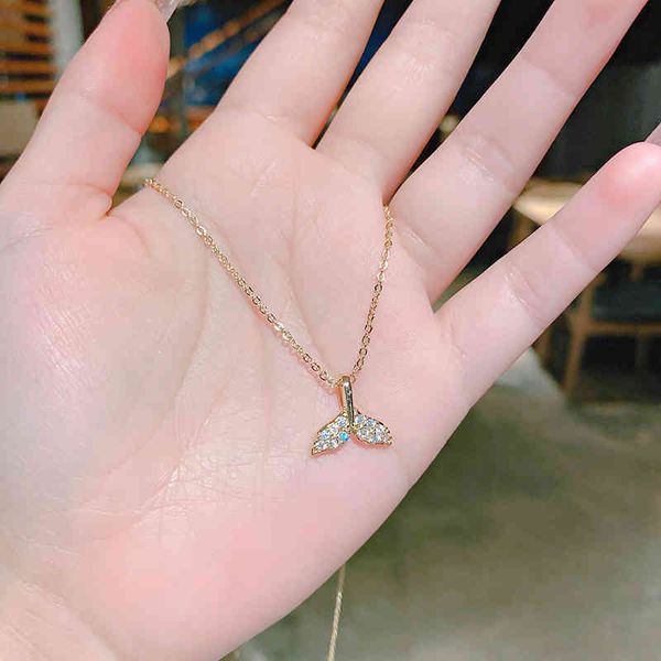 14k real gold plating color prerving fishtail clavicle necklace female minority dign sense korean version versatile fashion item jewelry, Silver
14k real gold plating color prerving fishtail clavicle necklace female minority dign sense korean version versatile fashion item jewelry, Silver