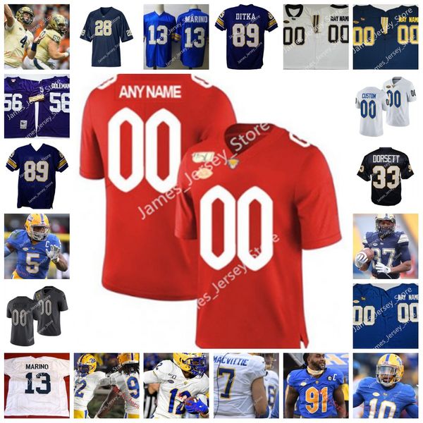 2022 ncaa custom pittsburgh panthers pitt stitched football jersey 19 jahvante royal 40 daniel carter 11 bangally kamara 9 brandon hill 61 r, Black
2022 ncaa custom pittsburgh panthers pitt stitched football jersey 19 jahvante royal 40 daniel carter 11 bangally kamara 9 brandon hill 61 r, Black