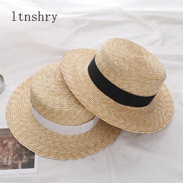 summer women wide brim straw hat fashion chapeau paille lady sun hats boater wheat panama beach hats chapeu feminino caps 220511, Blue;gray
summer women wide brim straw hat fashion chapeau paille lady sun hats boater wheat panama beach hats chapeu feminino caps 220511, Blue;gray