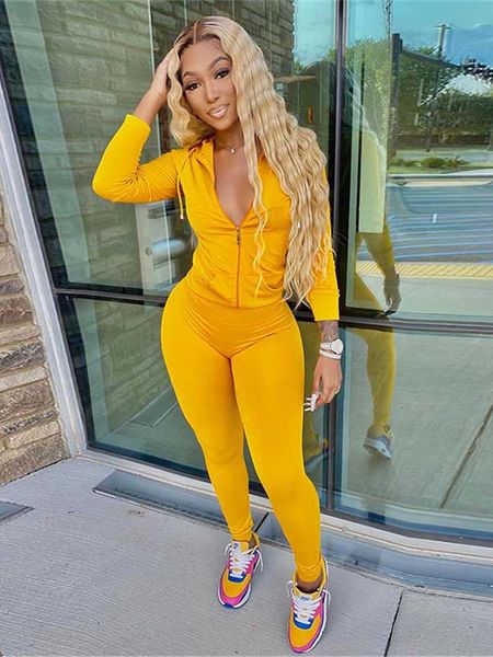 autumn two piece set women long sleeve hooded zipper pocket sporty jackets+leggings matching sets workout stretchy outfits cx220324, White
autumn two piece set women long sleeve hooded zipper pocket sporty jackets+leggings matching sets workout stretchy outfits cx220324, White