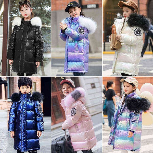 2022 winter jacket for girls boys kids parka overcoat fashion fur collar hoodie girls jacket thick warm children outerwear 4-12y j220718, Blue;gray
2022 winter jacket for girls boys kids parka overcoat fashion fur collar hoodie girls jacket thick warm children outerwear 4-12y j220718, Blue;gray