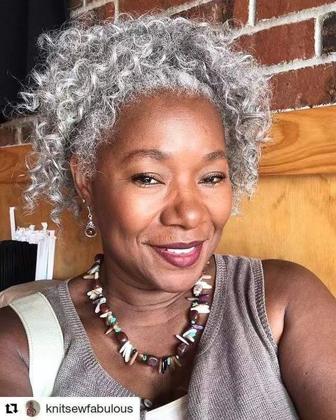 gray puff bun updo ponytail hair extension drawstring clip silver grey deep curly ponytails human hairs hairpiece 120g 14inch, Black
gray puff bun updo ponytail hair extension drawstring clip silver grey deep curly ponytails human hairs hairpiece 120g 14inch, Black