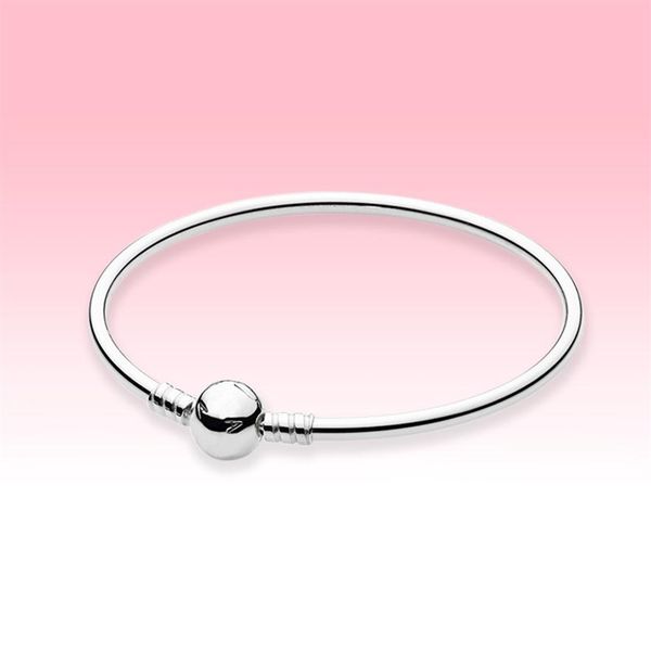 real 925 sterling silver ball clasp bangle bracelet with original box for pandora diy charms bracelet for women mens bangles286e, Black
real 925 sterling silver ball clasp bangle bracelet with original box for pandora diy charms bracelet for women mens bangles286e, Black