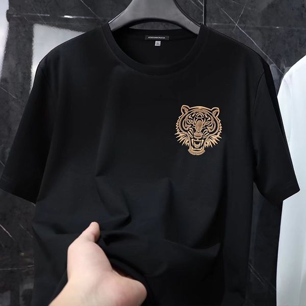 2022 t shirt men's instagram trend all-match tiger head senior ice silk bottom shirt tide plus size, White;black
2022 t shirt men's instagram trend all-match tiger head senior ice silk bottom shirt tide plus size, White;black