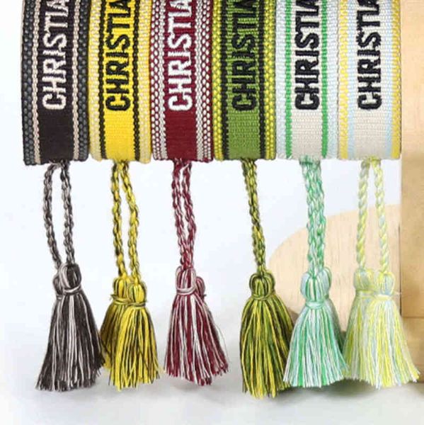classic brand fashion bangles jewelry men women handmade cotton signture embroidery luxury bracelets designer woven bangle fabrics bracelet, Black
classic brand fashion bangles jewelry men women handmade cotton signture embroidery luxury bracelets designer woven bangle fabrics bracelet, Black