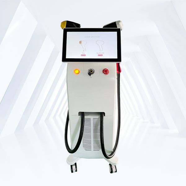 2 handle 3 wavelengths diode laser hair removal machine accectable factory directly sales price logo, Black
2 handle 3 wavelengths diode laser hair removal machine accectable factory directly sales price logo, Black