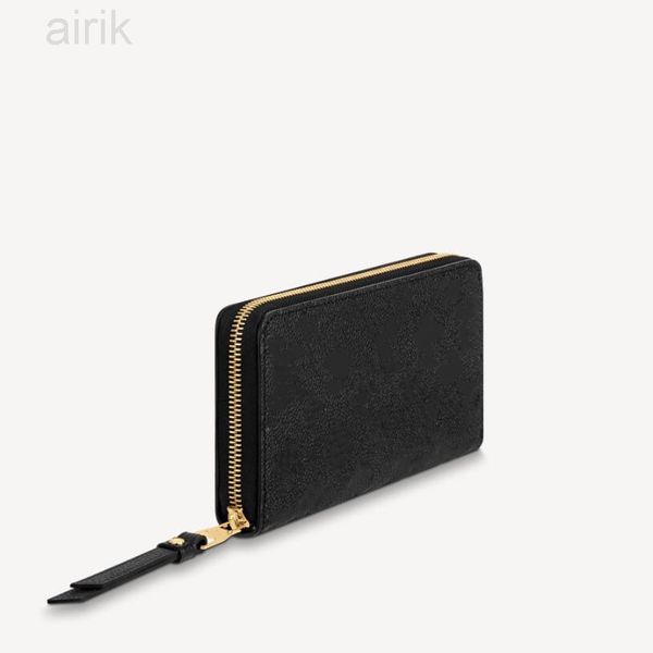 m61864 zippy wallet empreinte leather, Red;black
