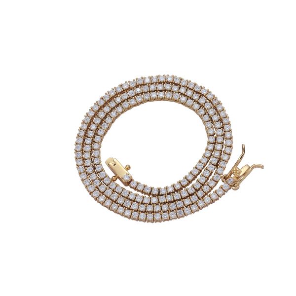 chains 2mm hip hop bling iced out 1 row square cz stone tennis link chain cubic zirconia chokers necklaces for men rapper jewelry, Silver 
chains 2mm hip hop bling iced out 1 row square cz stone tennis link chain cubic zirconia chokers necklaces for men rapper jewelry, Silver