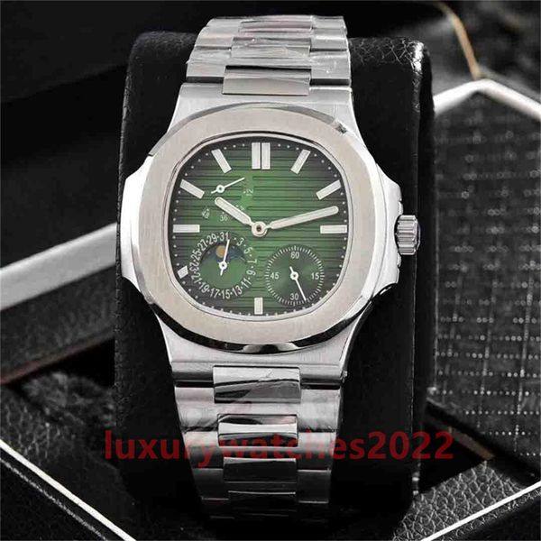 mens watch 5712/1a-001 nautilus maneuver can display stable stainless steel movement 40mm automatic mechanical watch for man, Slivery;brown
mens watch 5712/1a-001 nautilus maneuver can display stable stainless steel movement 40mm automatic mechanical watch for man, Slivery;brown