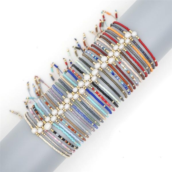 myuki rice beads hand-woven strand friendship rope bracelet european and american summer women natural freshwater pearl, Black
myuki rice beads hand-woven strand friendship rope bracelet european and american summer women natural freshwater pearl, Black