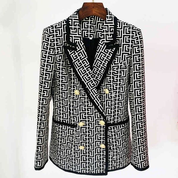 women's suits & blazers 2022 personalized labyrinth pattern jacquard ribbon trim double breasted medium and long suit coat fdgs, White;black
women's suits & blazers 2022 personalized labyrinth pattern jacquard ribbon trim double breasted medium and long suit coat fdgs, White;black