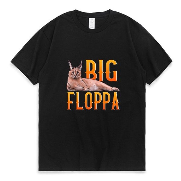 big floppa meme cute caracal cat t shirt men women street oversized fashion short sleeve tees couple all-match black t-shirt 220708, White;black
big floppa meme cute caracal cat t shirt men women street oversized fashion short sleeve tees couple all-match black t-shirt 220708, White;black