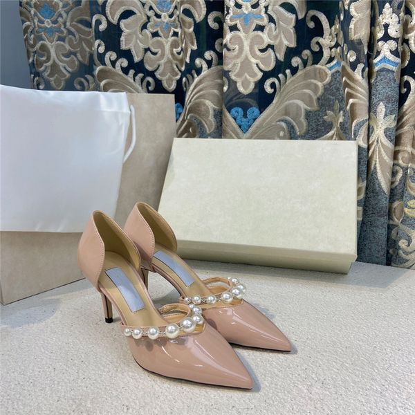 fashion luxury designer sandals womens summer banquet dress shoes high heeled pumps pointed toe pearl decoration women shoe eu size 35-41, Black
fashion luxury designer sandals womens summer banquet dress shoes high heeled pumps pointed toe pearl decoration women shoe eu size 35-41, Black
