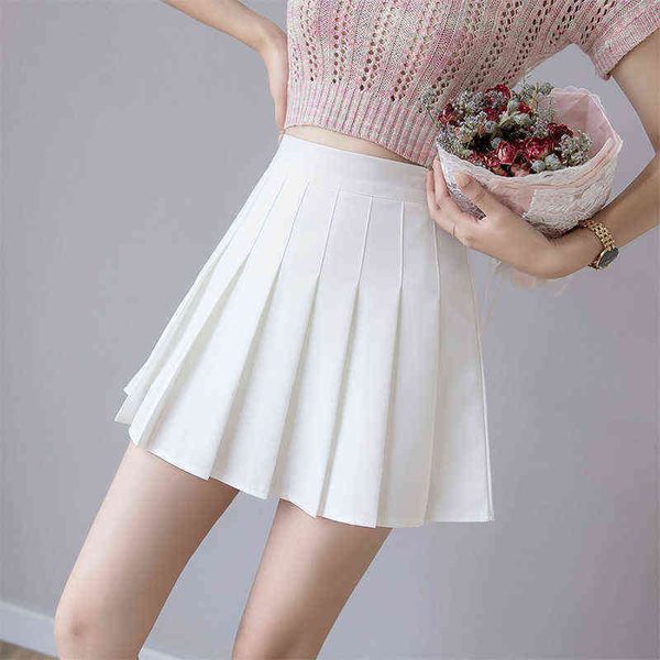 women's skirt zoki women pleated skirt summer high waist chic a line ladies pink mini korean zipper preppy style girls dance 220221, Black
women's skirt zoki women pleated skirt summer high waist chic a line ladies pink mini korean zipper preppy style girls dance 220221, Black