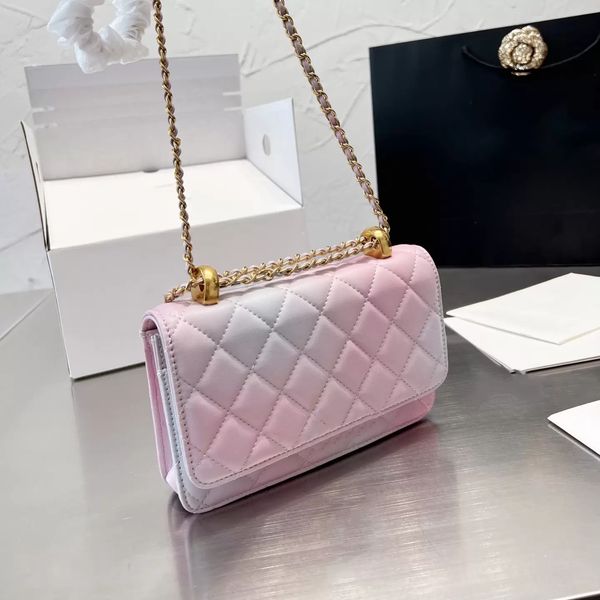 20cm womens pink painted woc flap bag calfskin classic quilted gold metal chain hardware adjuster shoulder crossbody wallet designer luxury
20cm womens pink painted woc flap bag calfskin classic quilted gold metal chain hardware adjuster shoulder crossbody wallet designer luxury