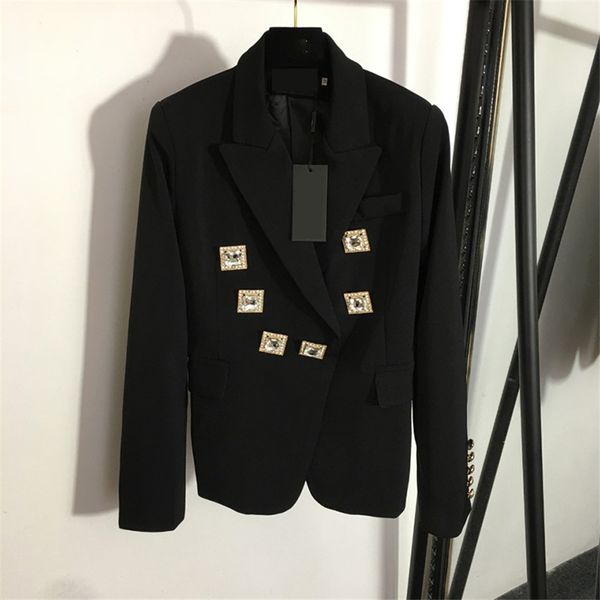 luxury womens suit coats black long sleeve blazer designer simple fashion blazers
luxury womens suit coats black long sleeve blazer designer simple fashion blazers