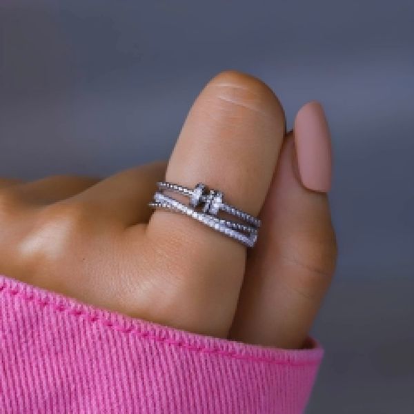 minimalist fidget rings for women silver color twisted spinner ring for daughter girl friend anti stress anxiety bead jewelry 220716, Slivery;golden
minimalist fidget rings for women silver color twisted spinner ring for daughter girl friend anti stress anxiety bead jewelry 220716, Slivery;golden