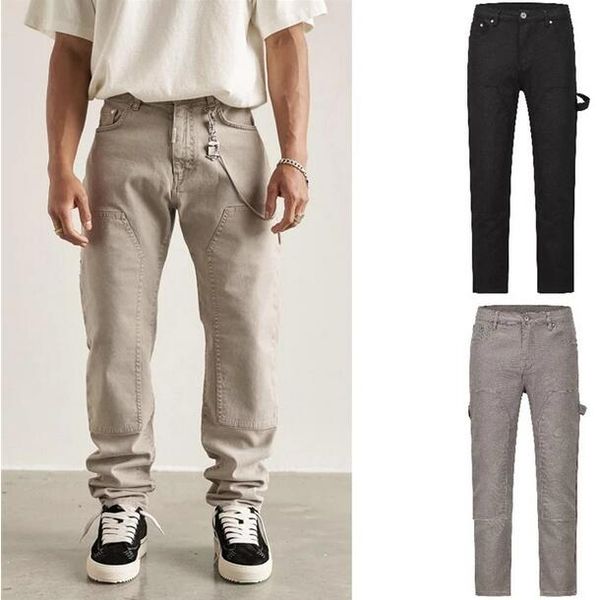 vintage high street stitched jeans men's women's casual washed casual pants, Black;brown
vintage high street stitched jeans men's women's casual washed casual pants, Black;brown