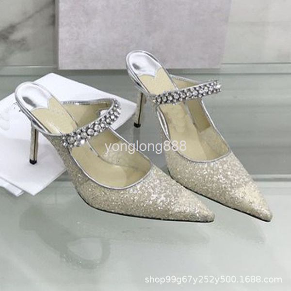 sandals jc's high heels are elegant business clothes, Black
