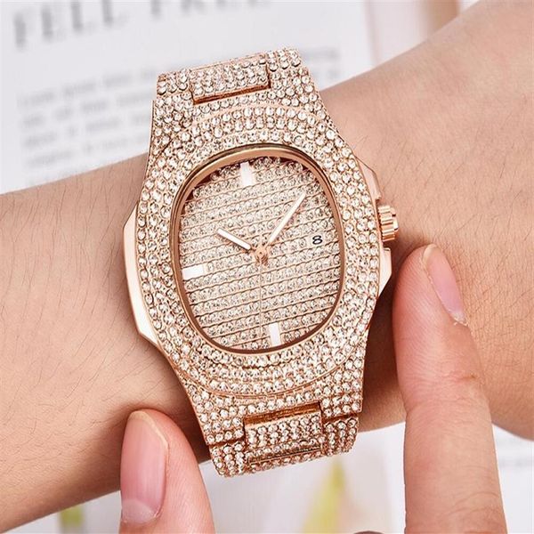 luxury quartz gold president day-date diamonds watch women stainless mother of pearl dial diamond bezel automatic wristwatch mens 1810, Slivery;brown
luxury quartz gold president day-date diamonds watch women stainless mother of pearl dial diamond bezel automatic wristwatch mens 1810, Slivery;brown