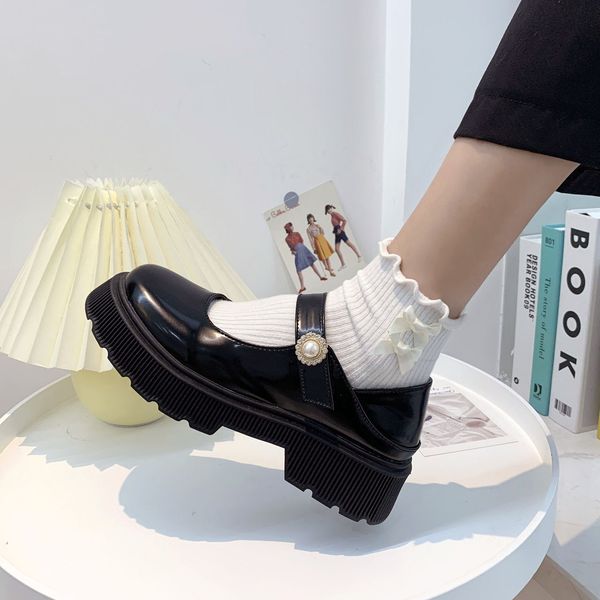 lolita shoes lady maid uniform performance buckle round head thick high heel muffin thick sole single mary jane shoe cosplay, Black;white
lolita shoes lady maid uniform performance buckle round head thick high heel muffin thick sole single mary jane shoe cosplay, Black;white