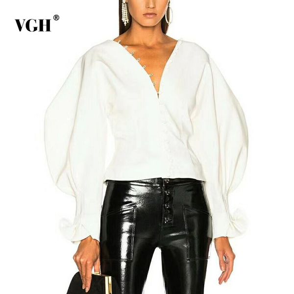 casual loose womens blouses v neck lantern long sleeve slim woven temperament ruched shirts female fashion clothes 210507, White
casual loose womens blouses v neck lantern long sleeve slim woven temperament ruched shirts female fashion clothes 210507, White