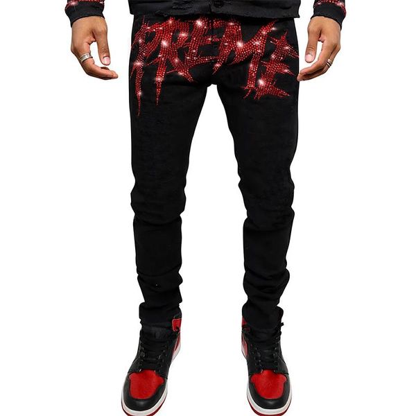 men's jeans trendy black ripped - fashionable streetwear with cozy skinny design rhinestone embellishments stretch fit and soft washed
men's jeans trendy black ripped - fashionable streetwear with cozy skinny design rhinestone embellishments stretch fit and soft washed