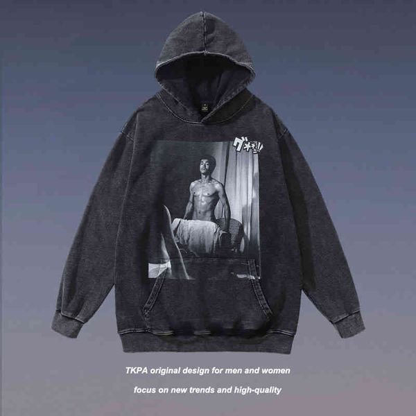 tkpa tide brand american dark figure printed hoodie for men women in autumn winter, Black
tkpa tide brand american dark figure printed hoodie for men women in autumn winter, Black