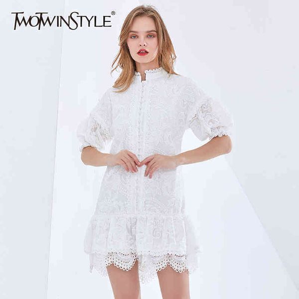 elegant patchwork lace dress for women stand collar short sleeve high waist midi dresses female fashion 210423, Black;gray
elegant patchwork lace dress for women stand collar short sleeve high waist midi dresses female fashion 210423, Black;gray